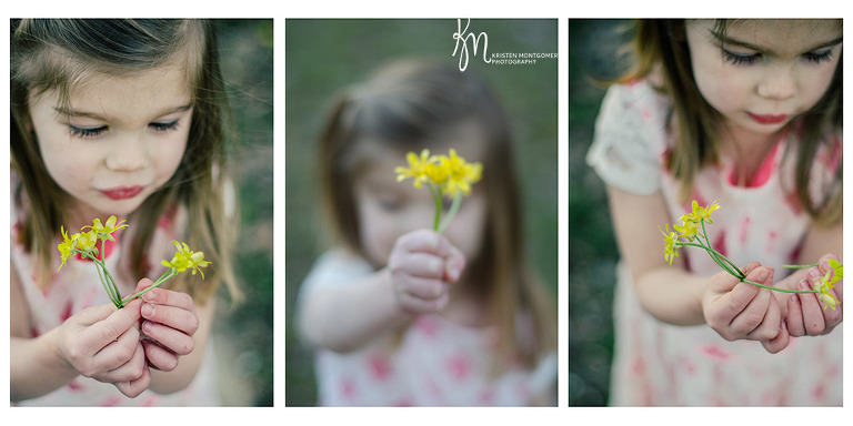 Charlotte Children's Photographer, Charlotte Children's Photography, Natural Light Children's Photography, Floral Crown Photo, Third Birthday Photos