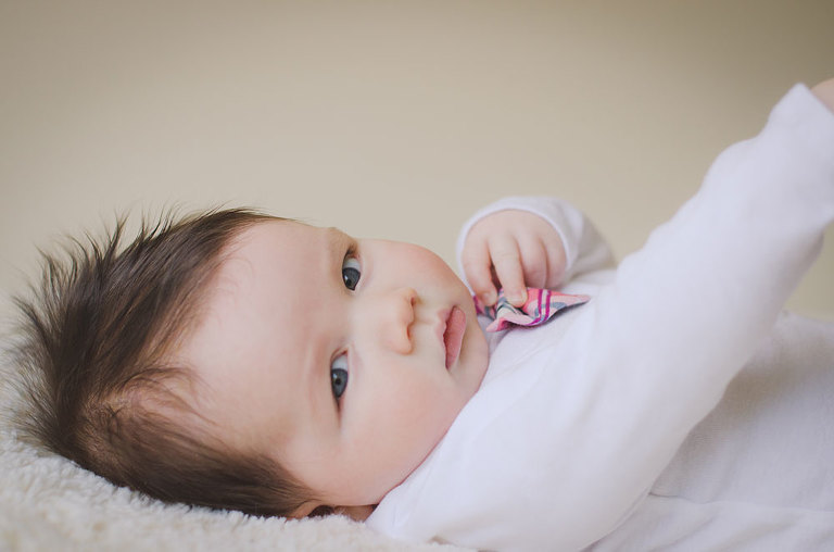 Three Month Photos, Bow Tie Baby Boy