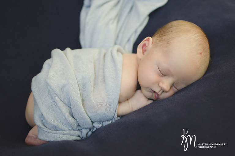 Newborn and Big Sibling Photos, Black and White Natural Light Newborn Photo, Newborn Boy with Wrap