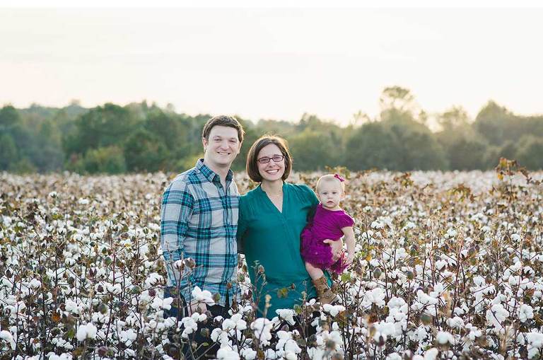 Charlotte Family Photography, Outdoor Family Photography, Cotton Field Family Photography, Charlotte Family Pictures