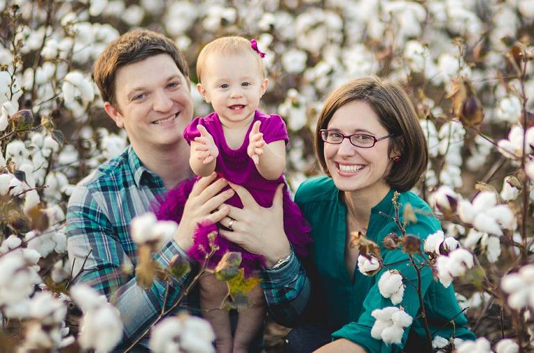 Charlotte Family Photography, Outdoor Family Photography, Cotton Field Family Photography, Charlotte Family Pictures