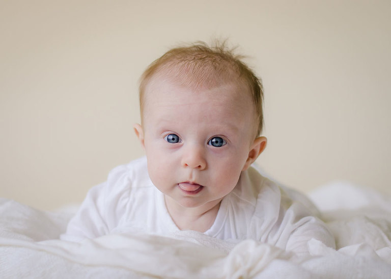 Three Month Photo Session | Charlotte Baby Photographer